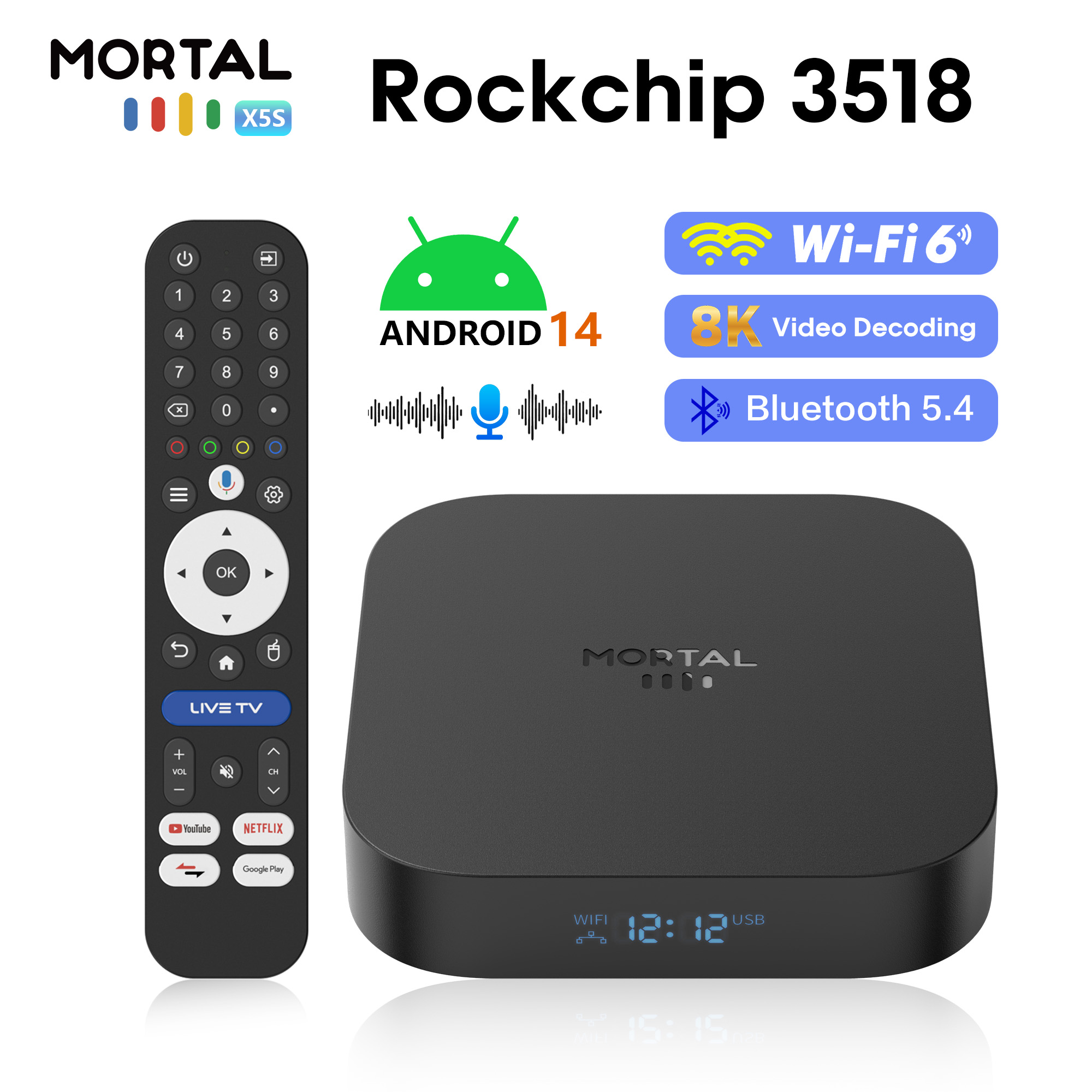 Boîtier Smart TV Android 14 Gl - Radxa Rock 5B 16Gb avis et prix
